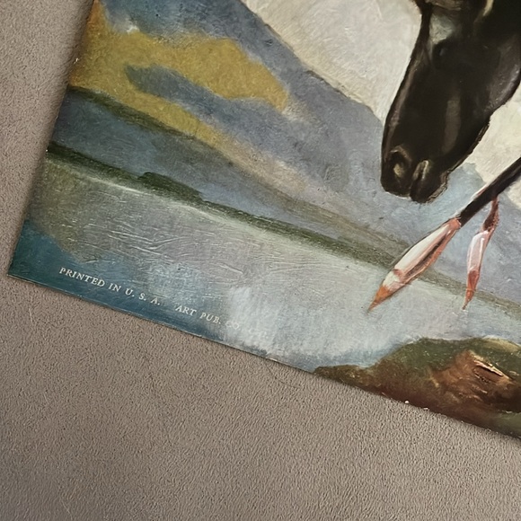 Vintage Lithograph Print by Dumalski! No 1273 “Journey’s End” - Picture 4 of 10